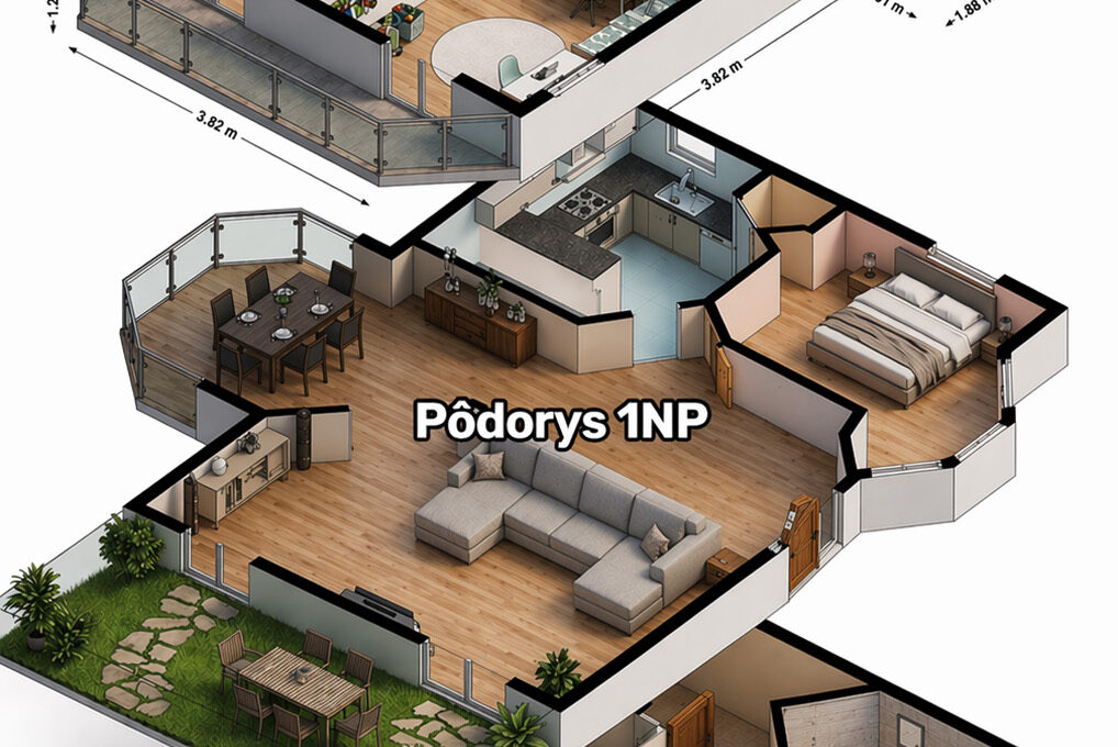 Pôdorys 3d