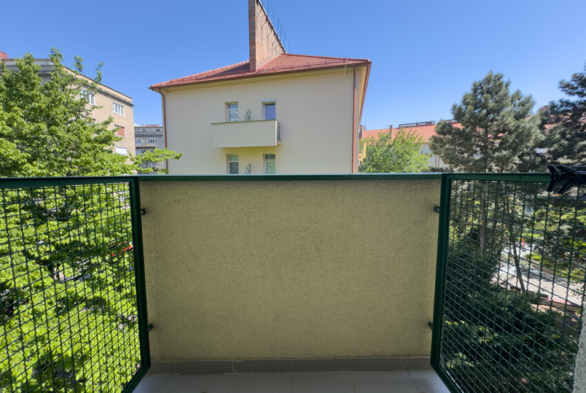 balkónik z kuchyne